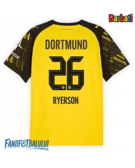 Borussia Dortmund Julian Ryerson #26 Tricou Fotbal Replică 2025-26 Barbati Acasa